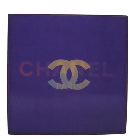 Pre Loved chanel Women Purple Tote Bags - Picture 2 of 8